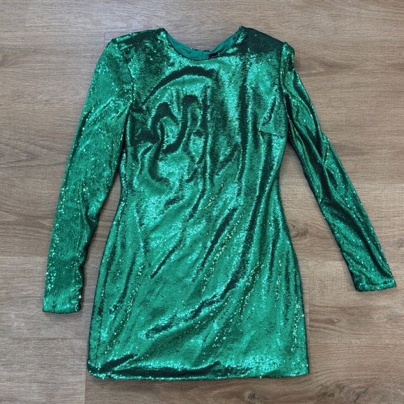 Sequin Mini Cocktail Party Dress - Picture 7 of 16